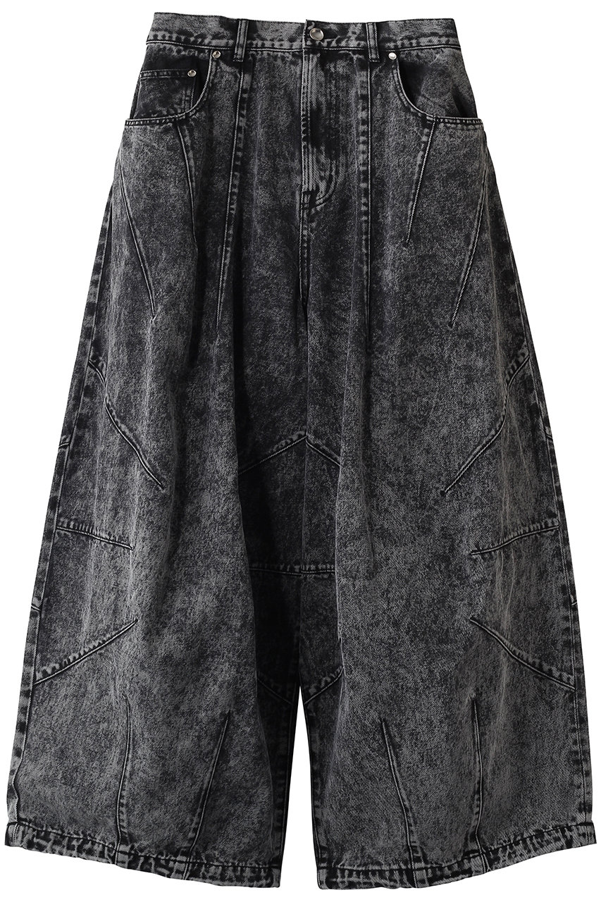 メゾンスペシャル/MAISON SPECIALの【UNISEX】デニム　バルーンパンツ(BLK(ブラック)/11251461514)