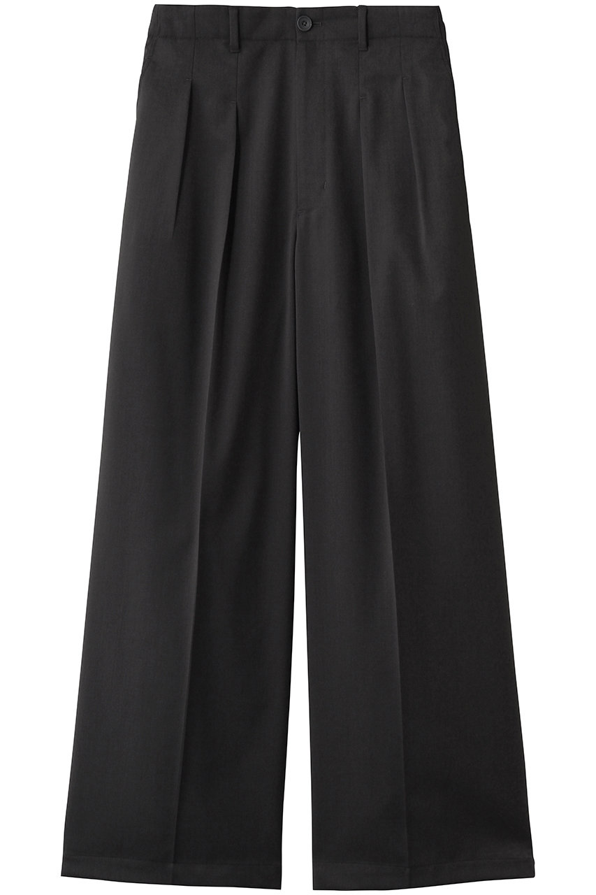 メゾンスペシャル/MAISON SPECIALの【UNISEX】プライムワイドコンティニュアスパンツ(D.BLK(ブラック)/11251461521)