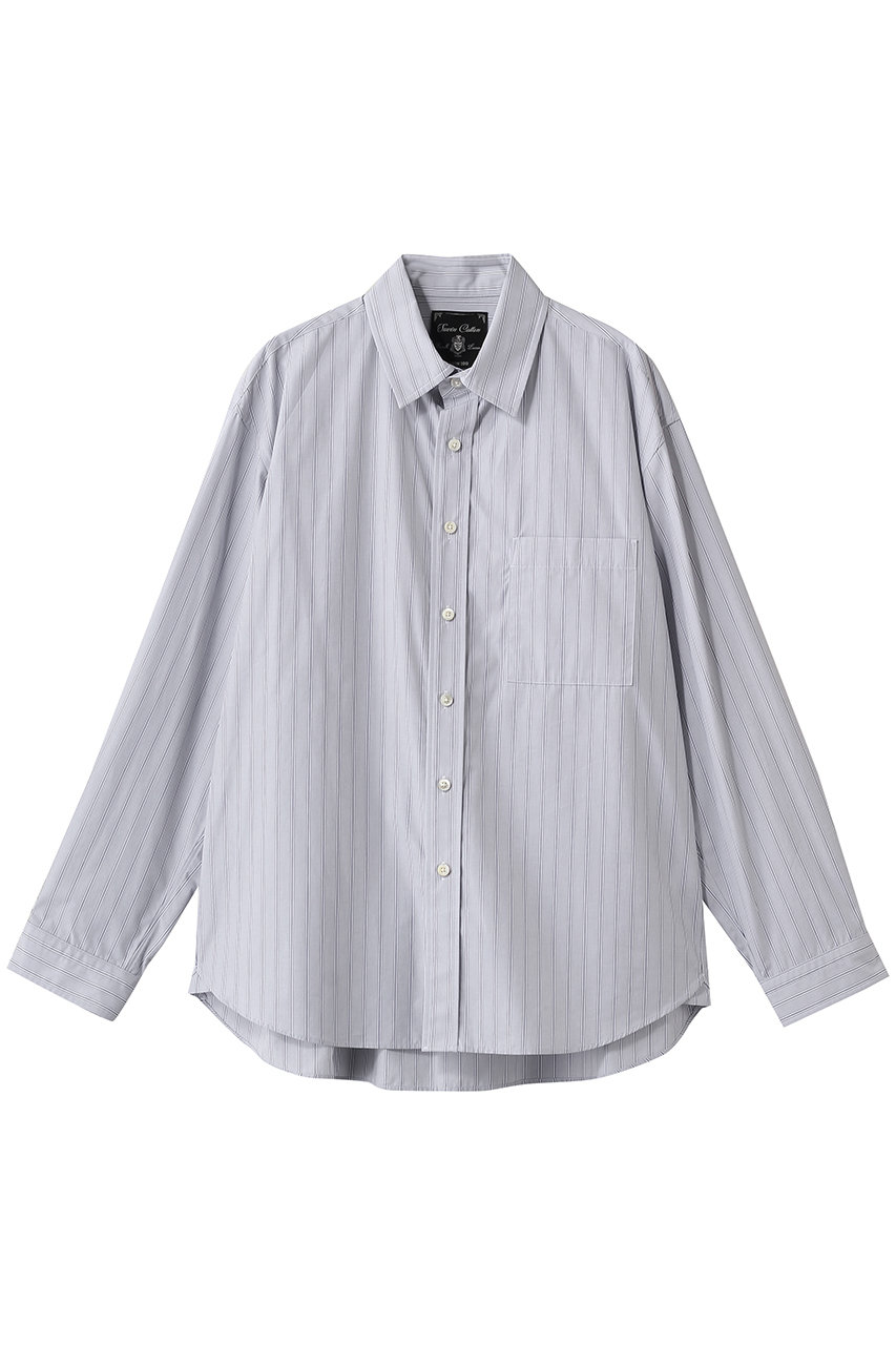 メゾンスペシャル/MAISON SPECIALの【UNISEX】120/2スビンコットン Prime-Over レギュラーシャツ(GRY(グレー)/11261311601)