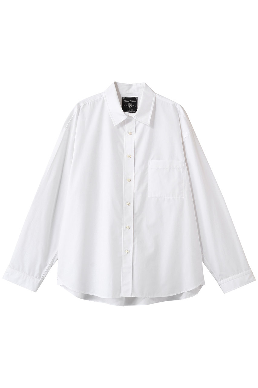 メゾンスペシャル/MAISON SPECIALの【UNISEX】120/2スビンコットン Prime-Over レギュラーシャツ(WHT(ホワイト)/11261311601)