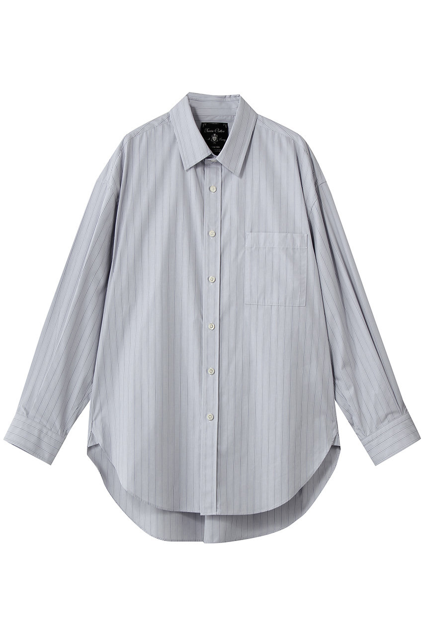 メゾンスペシャル/MAISON SPECIALの【UNISEX】120/2 スビンコットンシャツコート(GRY(グレー)/11261311602)