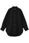 【UNISEX】120/2 スビンコットンシャツコート メゾンスペシャル/MAISON SPECIAL BLK(ブラック)