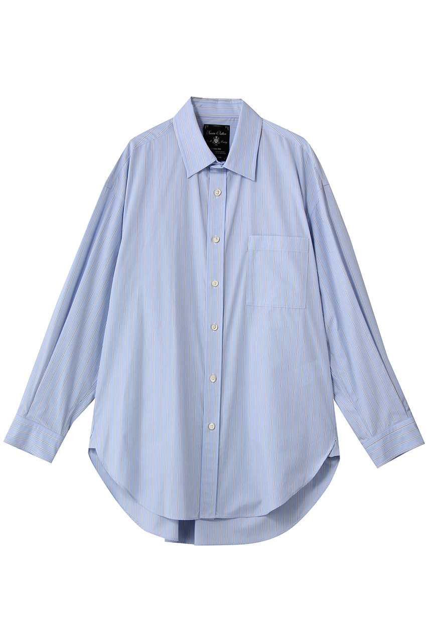 メゾンスペシャル/MAISON SPECIALの【UNISEX】120/2 スビンコットンシャツコート(S.BLU(スカイブルー)/11261311602)