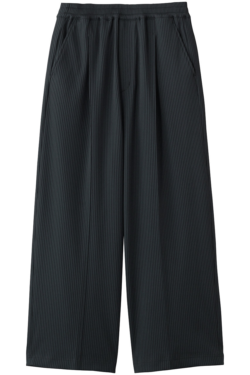 MAISON SPECIAL 【UNISEX】オメガリブプライムワイドパンツ (C.GRY(チャコールグレー), 2) メゾンスペシャル ELLE SHOP