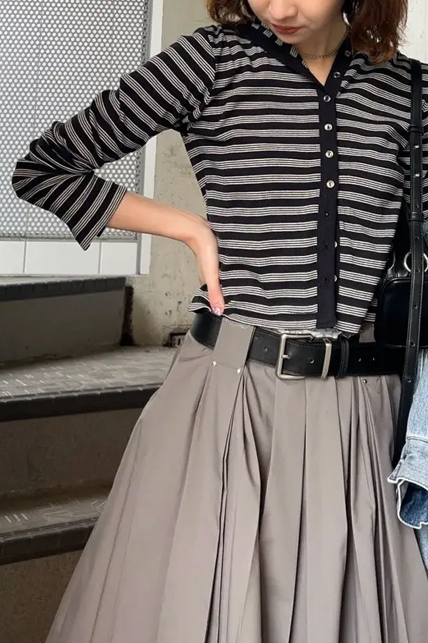 MAISON SPECIAL(メゾンスペシャル)｜【MILLER】Rib Hoodie Cardigan