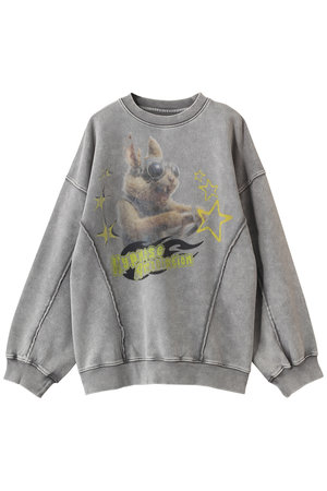 メゾンスペシャル/MAISON SPECIALの【UNISEX】HYPNOSE Prime-Over クルースウェット(リス)(110100/110105)