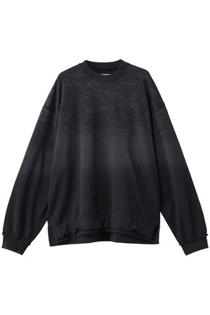 メゾンスペシャル/MAISON SPECIALの【UNISEX】レーススプレーダイ クルーネックPO(110100/110105)