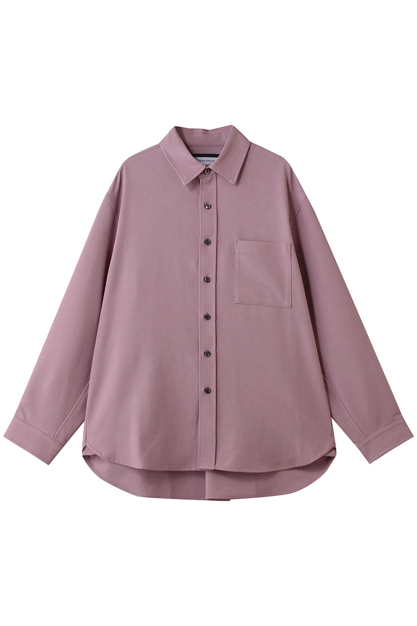 メゾンスペシャル/MAISON SPECIALの【UNISEX】トロワッシャーシャツ(LVD(ラベンダー)/11252311604)