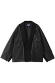 【UNISEX】ドッキングデニム ピークドラペルJKT