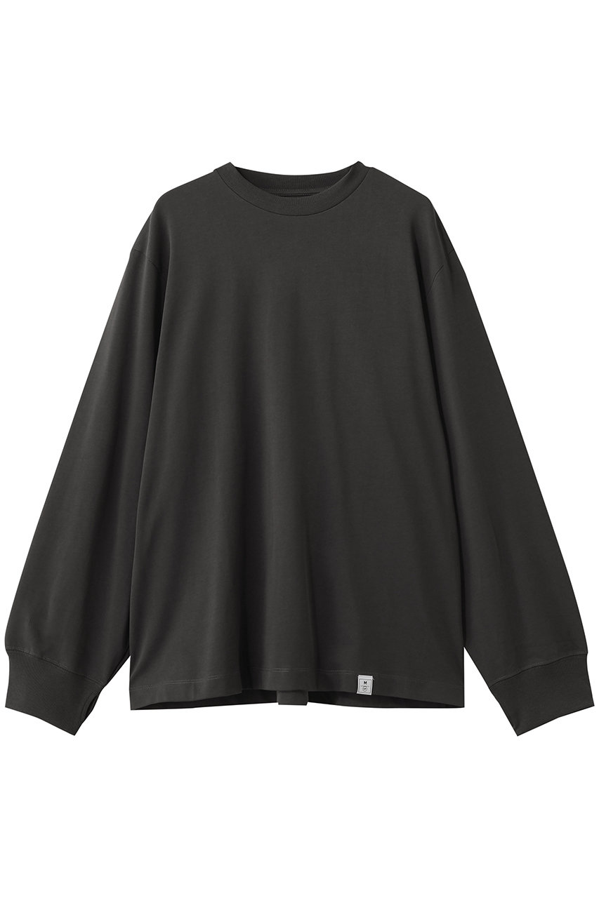 メゾンスペシャル/MAISON SPECIALの【UNISEX】天竺L/Sカットソー(C.GRY(チャコールグレー)/11261411601)