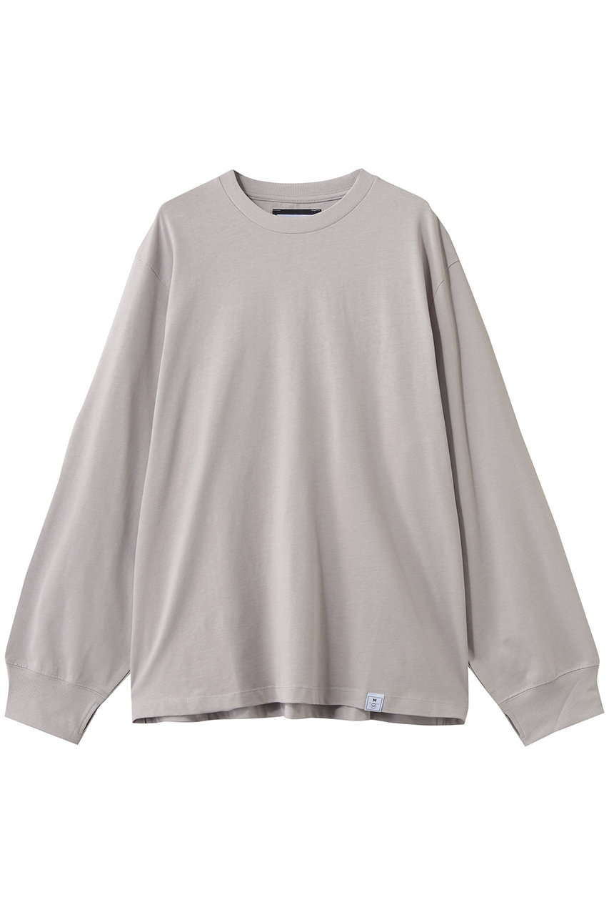MAISON SPECIAL 【UNISEX】天竺L/Sカットソー (G.BGE(グレーベージュ), 2) メゾンスペシャル ELLE SHOP