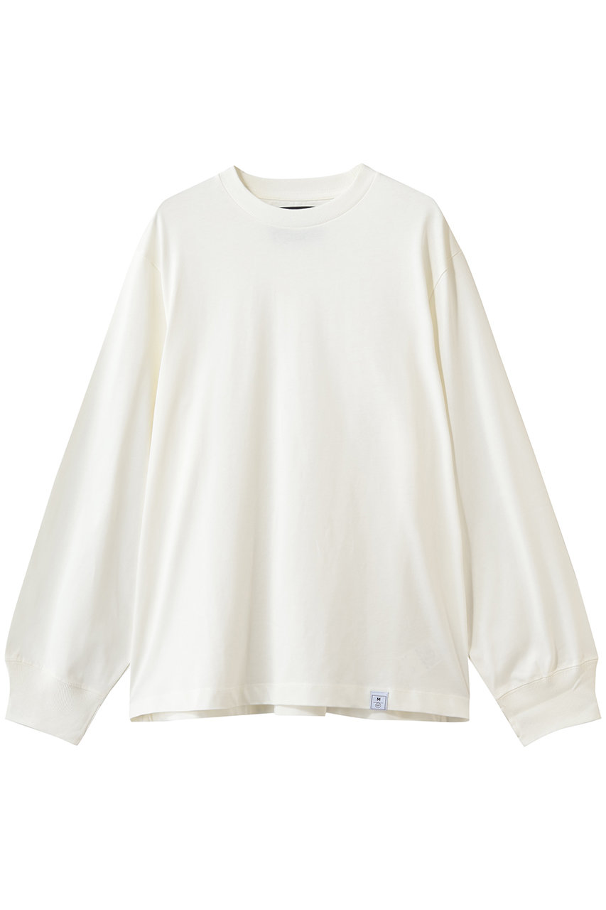 MAISON SPECIAL 【UNISEX】天竺L/Sカットソー (O.WHT(オフホワイト), 0) メゾンスペシャル ELLE SHOP