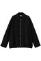 【UNISEX】西川毛織　ウールZIPシャツ メゾンスペシャル/MAISON SPECIAL BLK(ブラック)