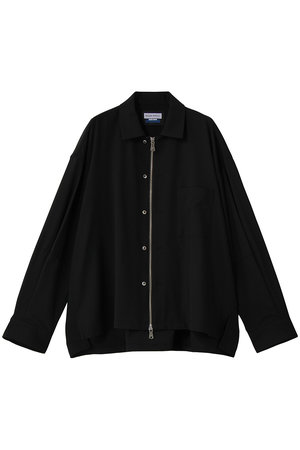 メゾンスペシャル/MAISON SPECIALの【UNISEX】西川毛織　ウールZIPシャツ(110400/110403)