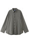 【UNISEX】PERTEX レギュラーカラーL/Sシャツ メゾンスペシャル/MAISON SPECIAL GRY(グレー)