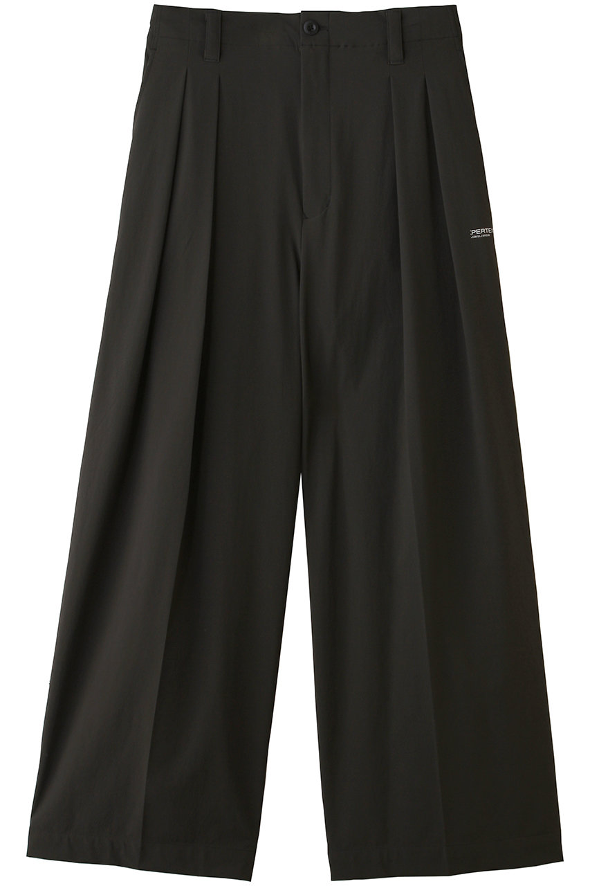 メゾンスペシャル/MAISON SPECIALの【UNISEX】PERTEX ツータックスラックス(C.GRY(チャコールグレー)/11261461201)