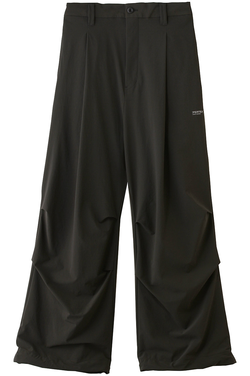 MAISON SPECIAL 【UNISEX】PERTEX ワンタックリラックスパンツ (C.GRY(チャコールグレー), 1) メゾンスペシャル ELLE SHOP