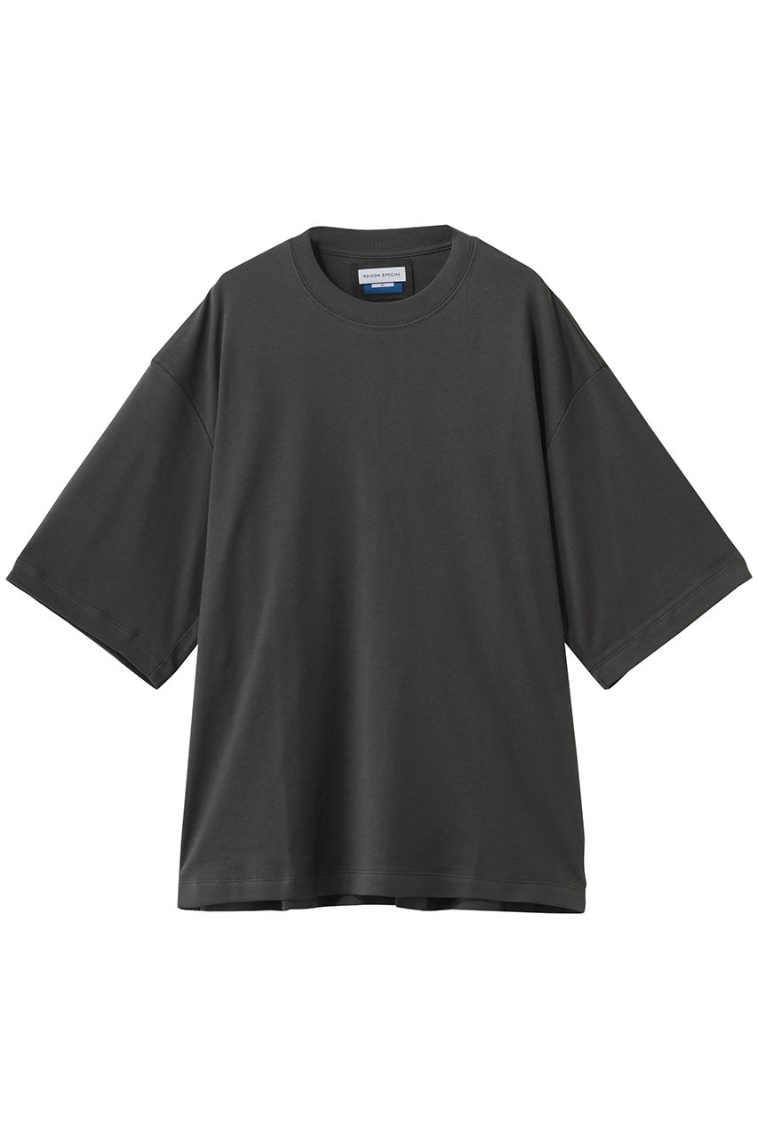 メゾンスペシャル/MAISON SPECIALの【UNISEX】スムースTEE(C.GRY(チャコールグレー)/11252411601)