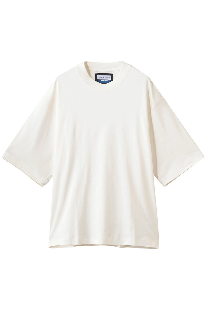 メゾンスペシャル/MAISON SPECIALの【UNISEX】スムースTEE(O.WHT(オフホワイト)/11252411601)