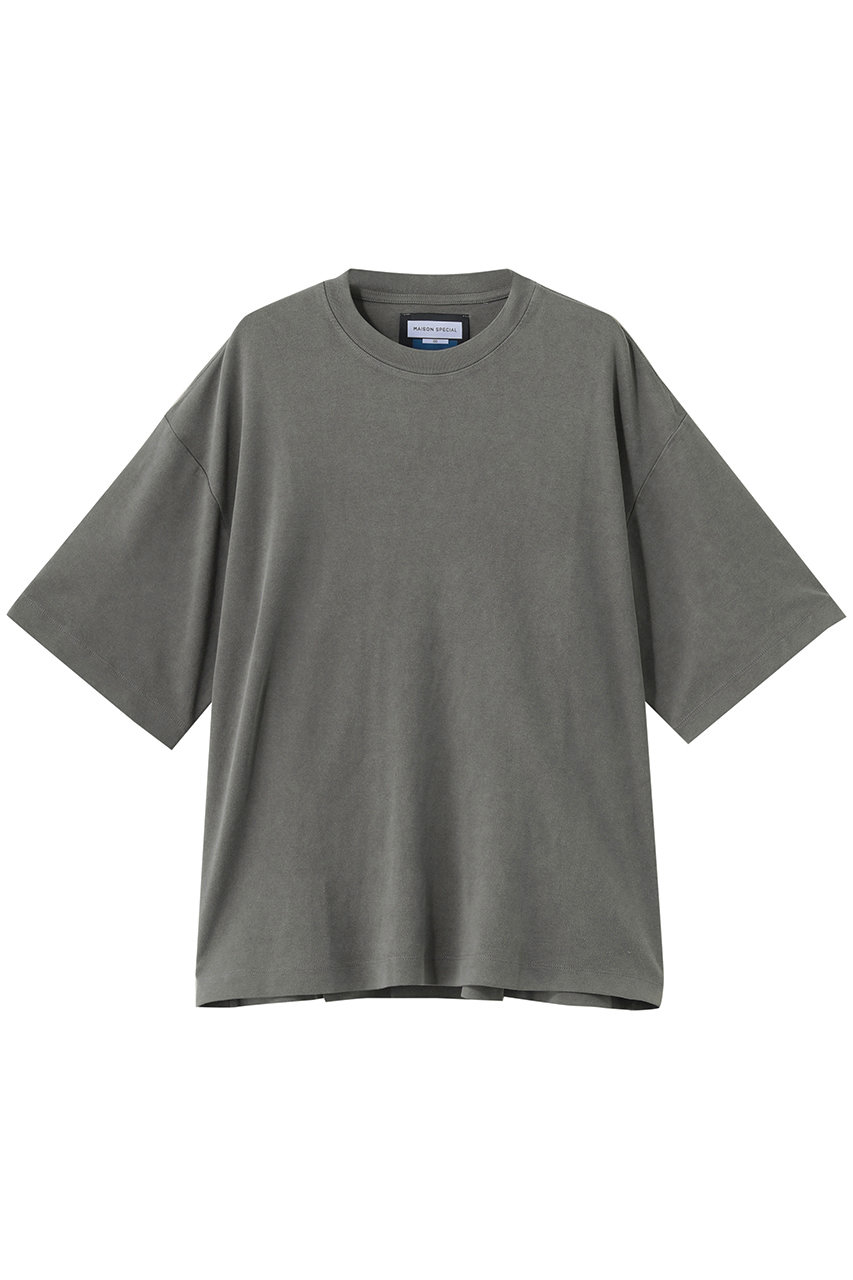 メゾンスペシャル/MAISON SPECIALの【UNISEX】加工TEE(L.GRY(ライトグレー)/11252411602)