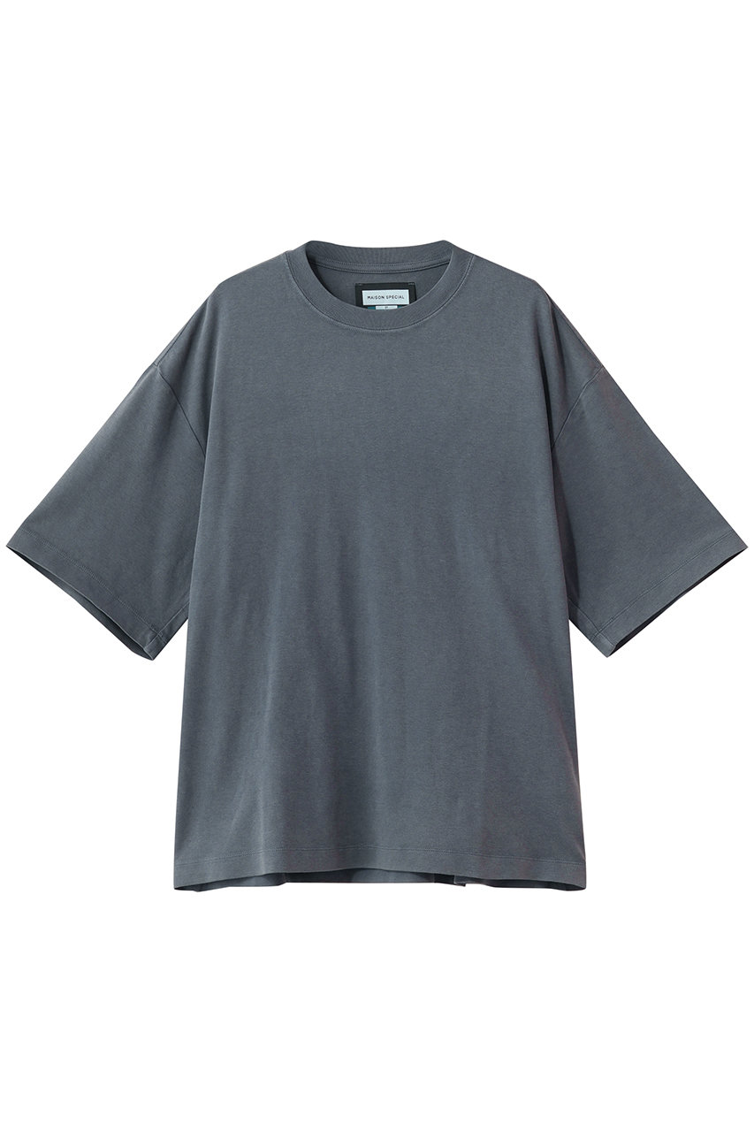メゾンスペシャル/MAISON SPECIALの【UNISEX】加工TEE(BLU(ブルー)/11252411602)