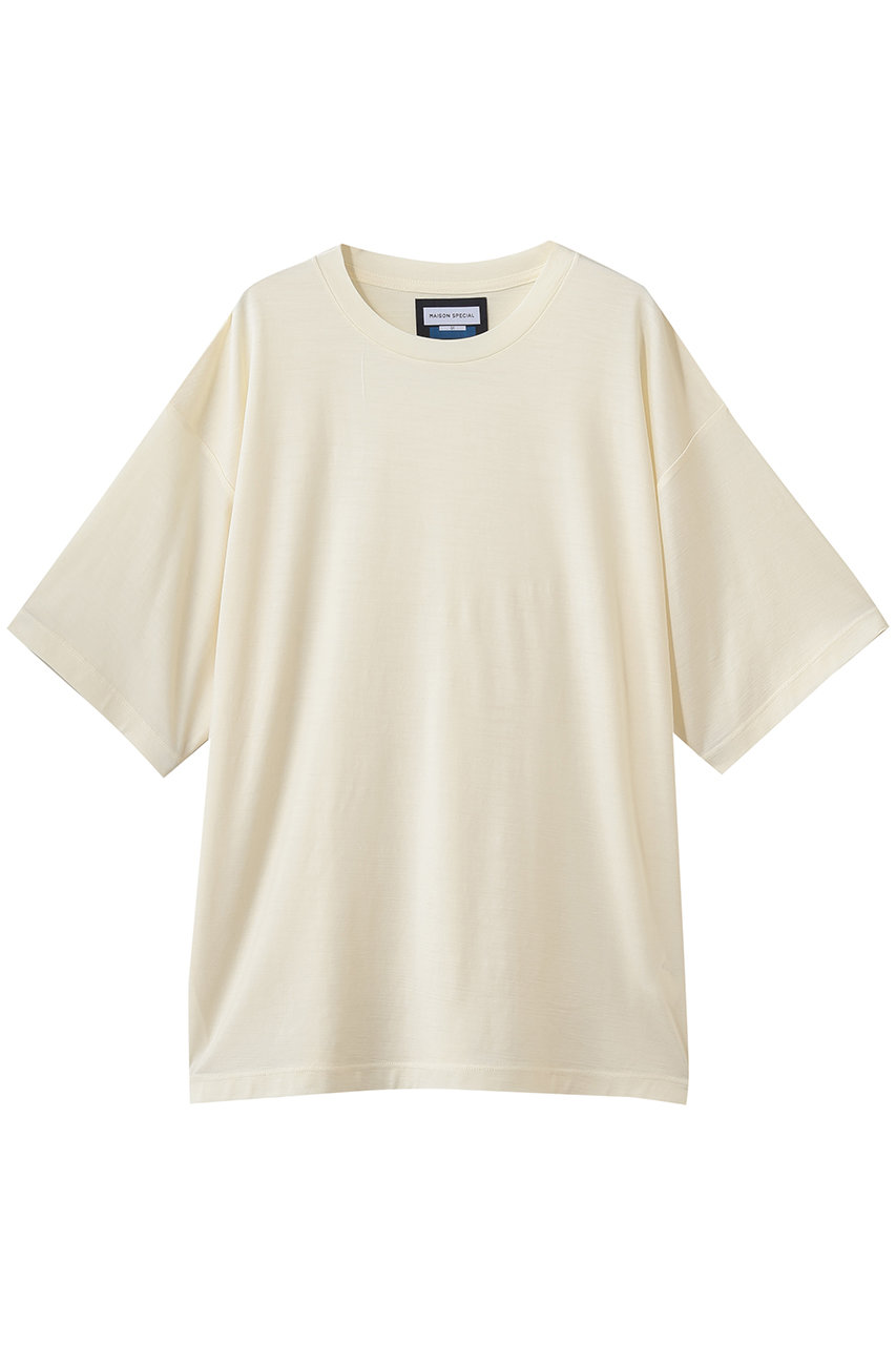 メゾンスペシャル/MAISON SPECIALの【UNISEX】Wool Yarn S/S TEE(IVR(アイボリー)/11261411324)
