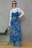 Flower Camisole Dress/ブラーフラワーキャミワンピース