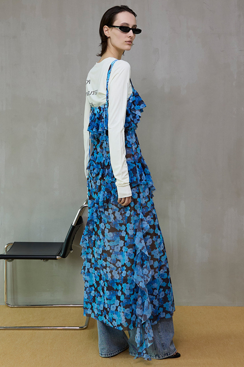 MAISON SPECIAL(メゾンスペシャル)｜Flower Camisole Dress/ブラー