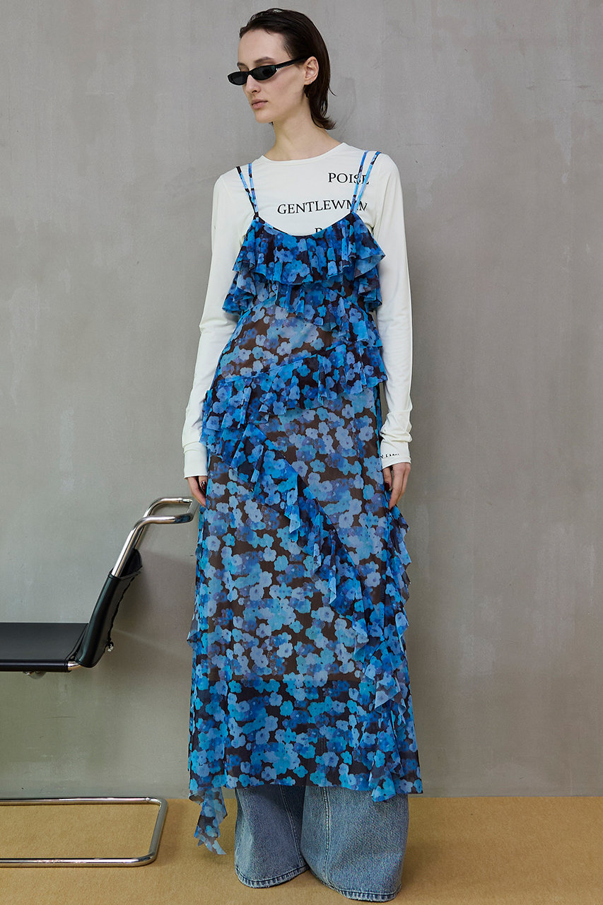 MAISON SPECIAL(メゾンスペシャル)｜Flower Camisole Dress/ブラー
