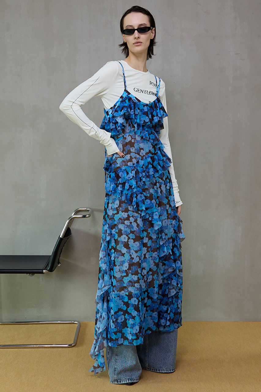 MAISON SPECIAL(メゾンスペシャル)｜Flower Camisole Dress/ブラー