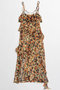 【予約販売】Flower Camisole Dress/ブラーフラワーキャミワンピース メゾンスペシャル/MAISON SPECIAL
