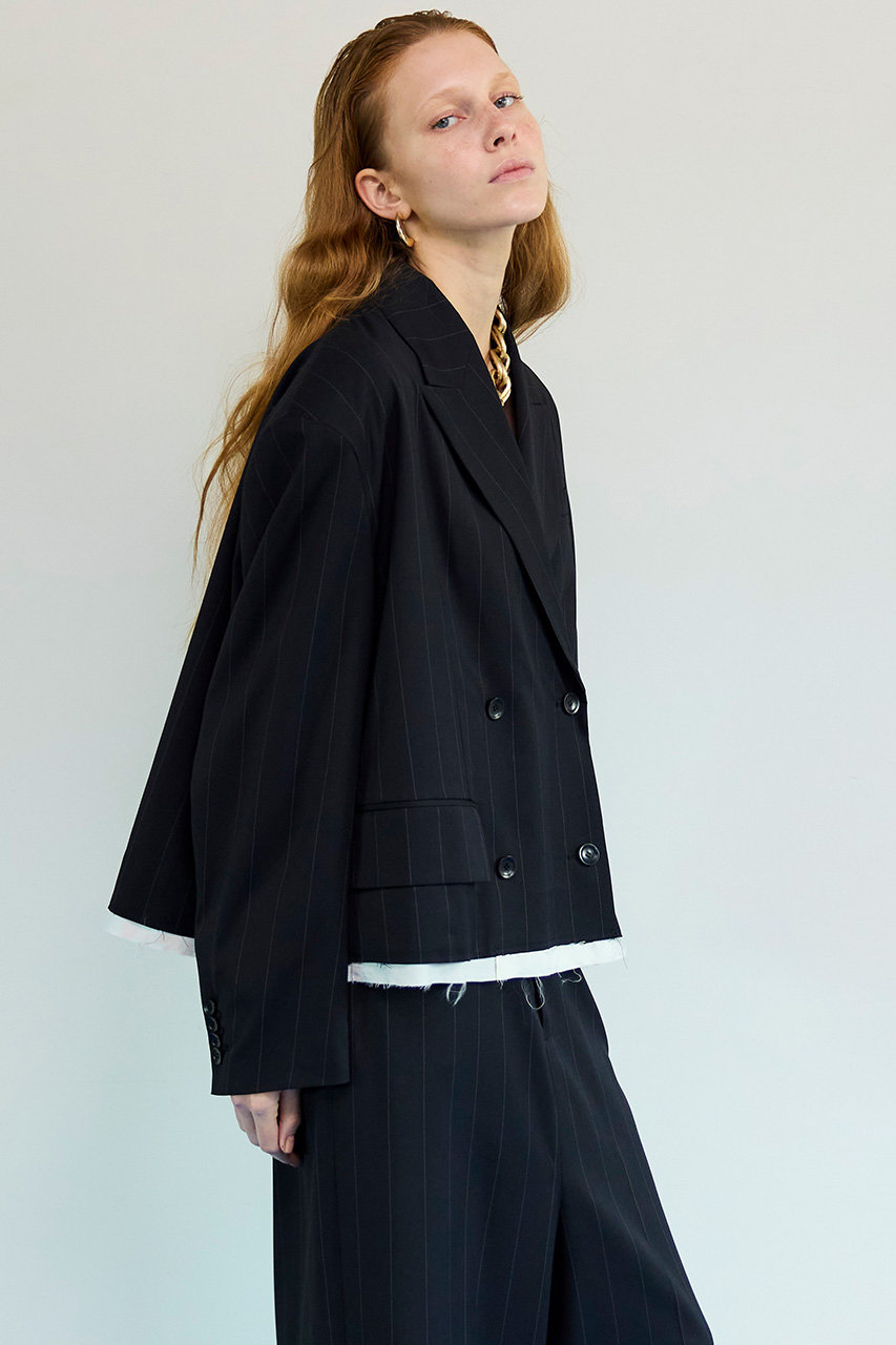 MAISON SPECIAL(メゾンスペシャル)｜Cut-Off Mid-Length Jacket/カット