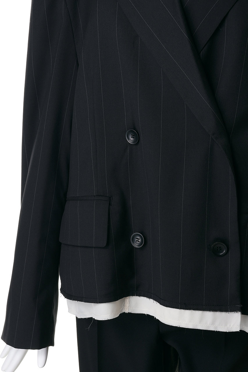 ジャケット・アウター MAISON SPECIAL l Button Middle Coat MAISON SPECIAL(メゾンスペシャル)｜Cut-Off Mid-Length Jacket/カット