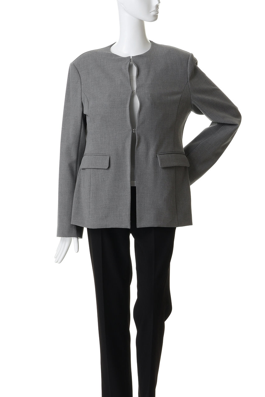 MAISON SPECIAL(メゾンスペシャル)｜No-Collar 2WAY Ribbon Jacket