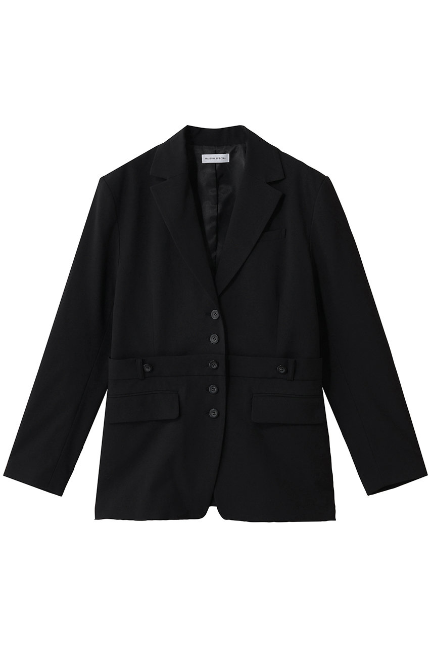 メゾンスペシャル/MAISON SPECIALのMulti-Way Jacket/マルチウェイジャケット(BLK(ブラック)/21261115304)