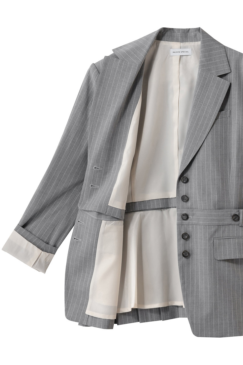 ジャケット・アウター maison special Multi Way Jacquard Coat MAISON SPECIAL(メゾンスペシャル)｜Multi-Way Jacket/マルチウェイ