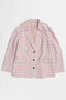 【予約販売】Multi-Way Check Jacket/マルチウェイチェックジャケット メゾンスペシャル/MAISON SPECIAL PNK(ピンク)