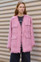 Fringe Tweed Long Jacket/フリンジツイードジャケット メゾンスペシャル/MAISON SPECIAL