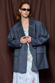 Over Jacket/ラペルデザインオーバージャケット
