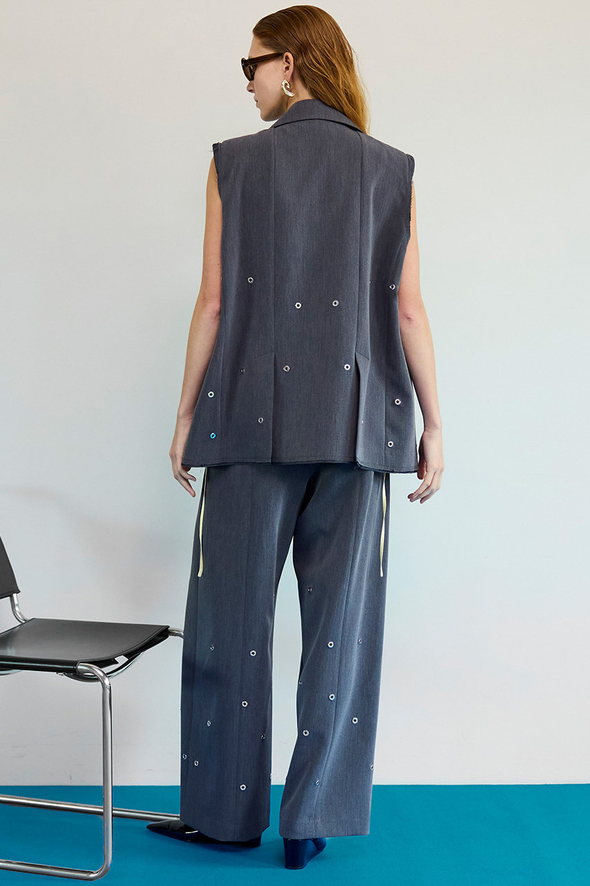 MAISON SPECIAL(メゾンスペシャル)｜Eyelet Over Gilet/アイレット
