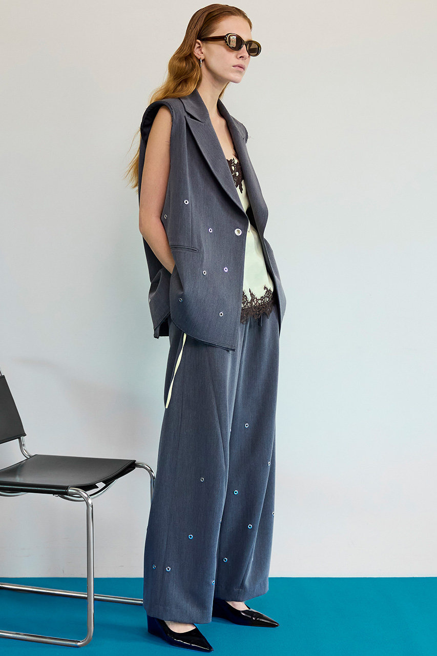 MAISON SPECIAL(メゾンスペシャル)｜Eyelet Over Gilet/アイレット