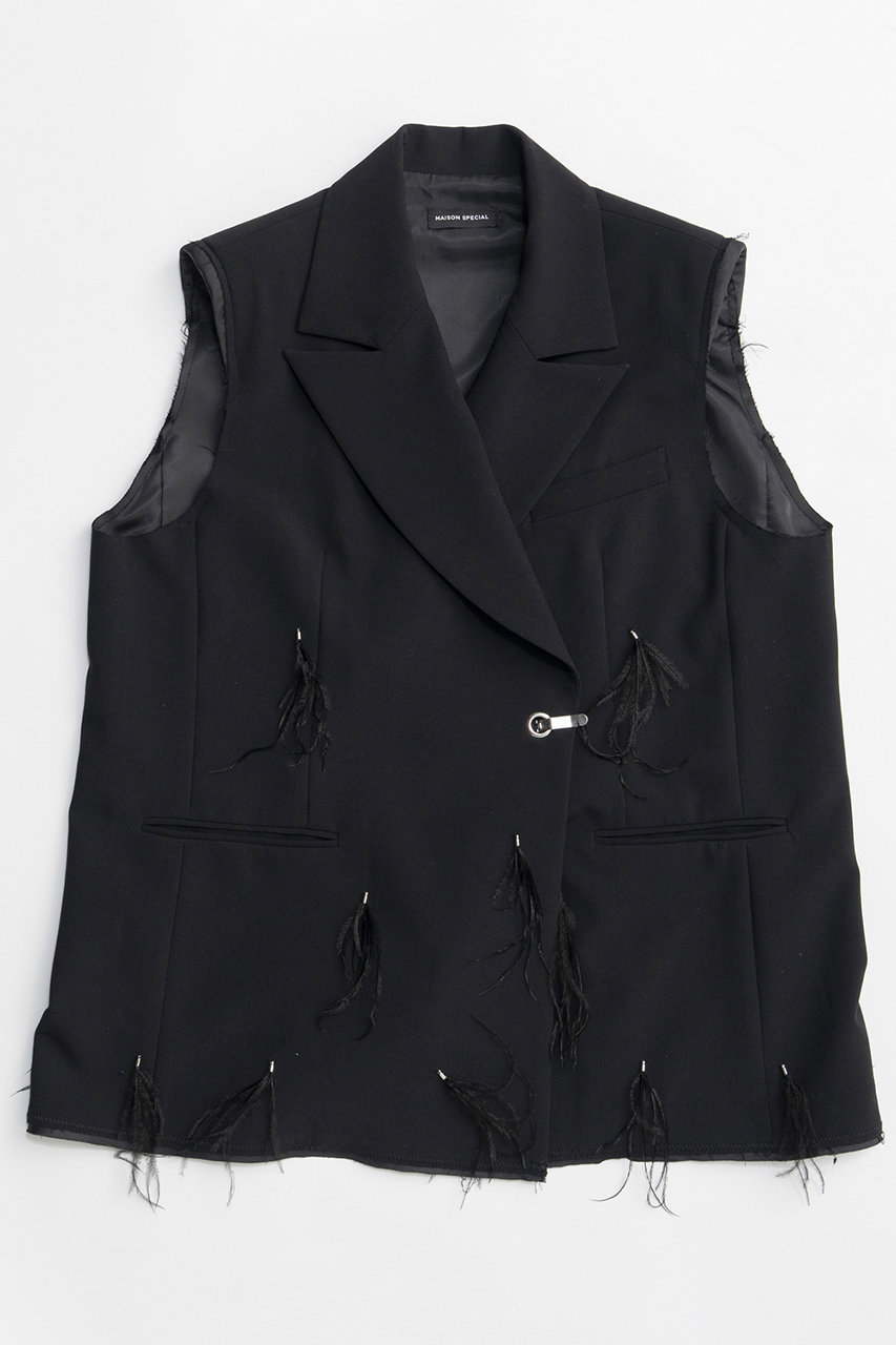 MAISON SPECIAL(メゾンスペシャル)｜【予約販売】Feather Over-Gilet