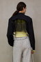 【予約販売】Back-Tulle Short Jacket/バックチュールショートジャケット メゾンスペシャル/MAISON SPECIAL