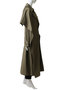 Drape Skirt Long Trench Coat/ドレープスカーフロングトレンチコート メゾンスペシャル/MAISON SPECIAL