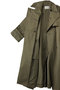 Drape Skirt Long Trench Coat/ドレープスカーフロングトレンチコート メゾンスペシャル/MAISON SPECIAL