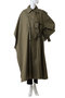 Drape Skirt Long Trench Coat/ドレープスカーフロングトレンチコート メゾンスペシャル/MAISON SPECIAL