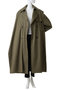 Drape Skirt Long Trench Coat/ドレープスカーフロングトレンチコート メゾンスペシャル/MAISON SPECIAL