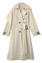 Drape Skirt Long Trench Coat/ドレープスカーフロングトレンチコート メゾンスペシャル/MAISON SPECIAL IVR(アイボリー)