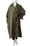 Drape Skirt Long Trench Coat/ドレープスカーフロングトレンチコート メゾンスペシャル/MAISON SPECIAL