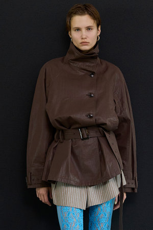 メゾンスペシャル/MAISON SPECIALの【予約販売】Short Trench Coat/ショートトレンチコート(110900/110902)